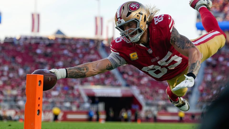 Kittle's Superman Touchdown - 49er Faithful